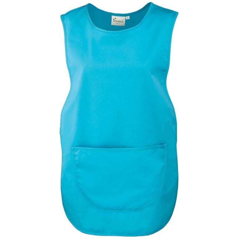 Pocket tabard Turquoise