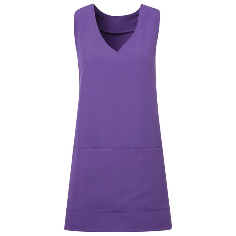 Wrap-around tunic Purple