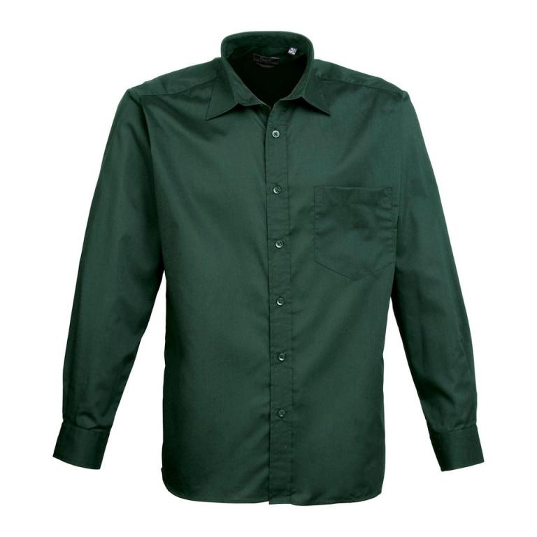 Long sleeve poplin shirt Bottle