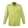 Long sleeve poplin shirt Lime