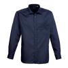 Long sleeve poplin shirt Navy