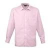 Long sleeve poplin shirt Pink