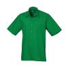 Short sleeve poplin shirt Emerald