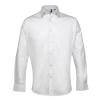 Supreme poplin long sleeve shirt White