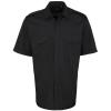 Short sleeve pilot shirt Black