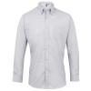 Signature Oxford long sleeve shirt Silver