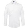 Signature Oxford long sleeve shirt White