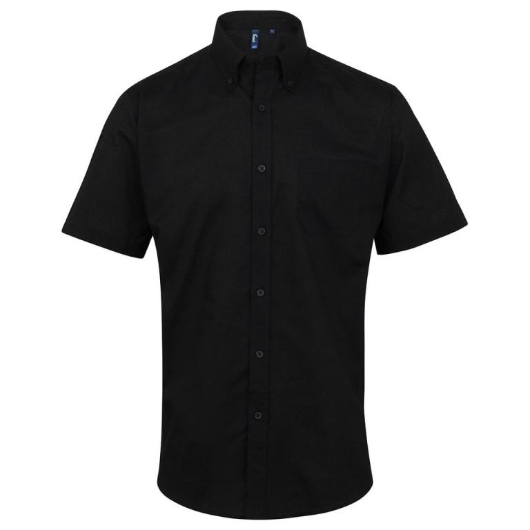 Signature Oxford short sleeve shirt Black