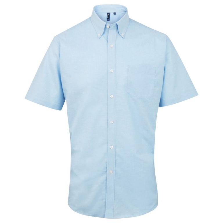 Signature Oxford short sleeve shirt Light Blue