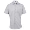 Signature Oxford short sleeve shirt Silver