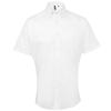 Signature Oxford short sleeve shirt White