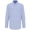 Cotton-rich Oxford stripes shirt  White/Light Blue