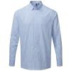 Maxton check long sleeve shirt Light Blue/White