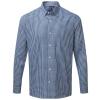 Maxton check long sleeve shirt Navy/White