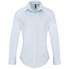 Women's supreme poplin long sleeve shirt Light Blue