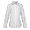 Women's supreme poplin long sleeve shirt White