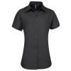 Women's supreme poplin short sleeve shirt Black