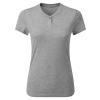 Women’s Cotton Rich‘Comis’ Tee Grey Marl