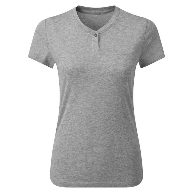 Women’s Cotton Rich‘Comis’ Tee Grey Marl