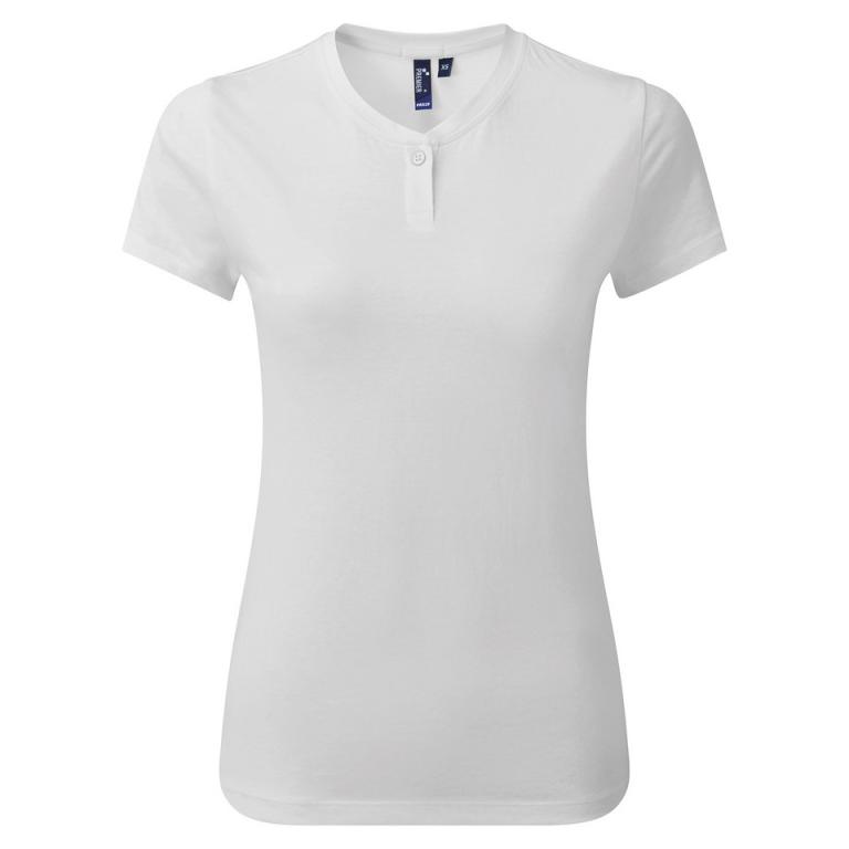 Women’s Cotton Rich‘Comis’ Tee White