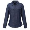 Women's jeans stitch denim shirt Indigo Denim