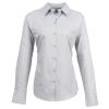 Women's signature Oxford long sleeve shirt Silver