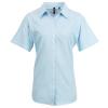 Women's signature Oxford short sleeve shirt Light Blue