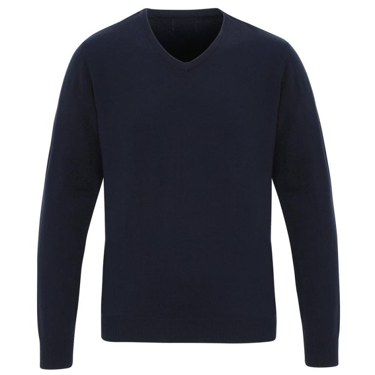 'Essential' acrylic v-neck sweater Navy