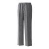 Pull-on chef’s trousers Black/White Check