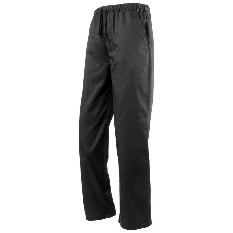 Essential chef's trousers Black