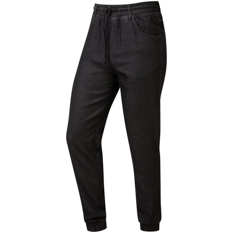 Chef's artisan jogger bottoms Black Denim