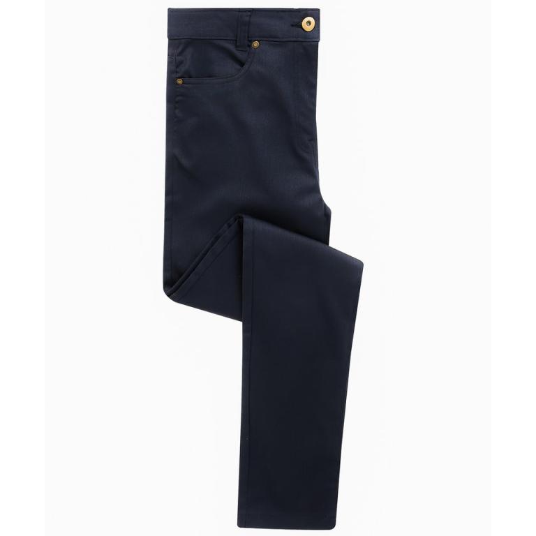 Women's performance chino jeans Navy