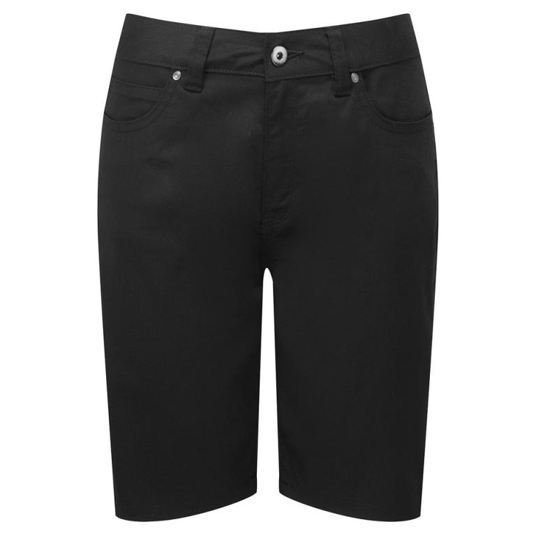 Women’s performance chino shorts Black