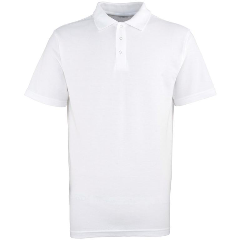 Stud polo White