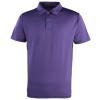 Coolchecker® studded polo Purple