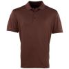 Coolchecker® piqué polo Brown