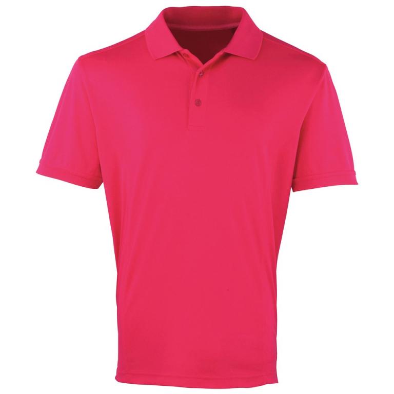 Coolchecker® piqué polo Hot Pink