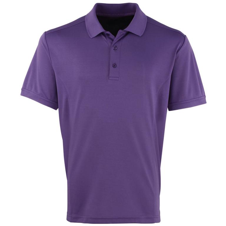 Coolchecker® piqué polo Purple