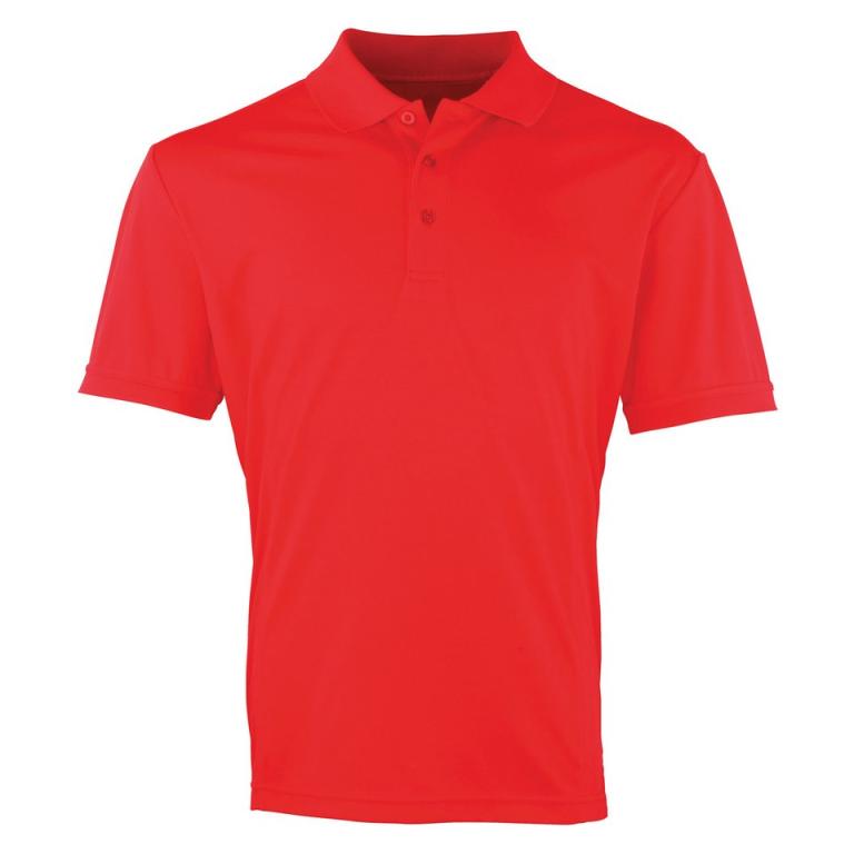 Coolchecker® piqué polo Strawberry Red