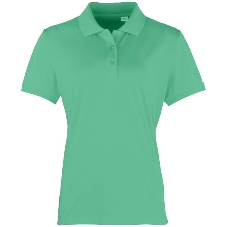 Women's Coolchecker® piqué polo Kelly