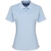 Women's Coolchecker® piqué polo Light Blue