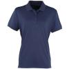 Women's Coolchecker® piqué polo Navy