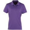 Women's Coolchecker® piqué polo Purple