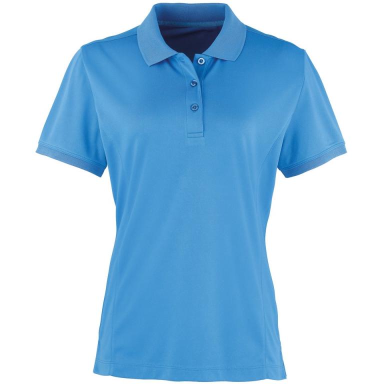 Women's Coolchecker® piqué polo Sapphire