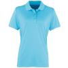 Women's Coolchecker® piqué polo Turquoise