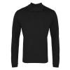 Long sleeve Coolchecker® piqué polo Black