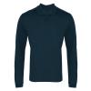 Long sleeve Coolchecker® piqué polo Navy