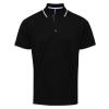 Contrast Coolchecker® polo Black/White