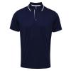 Contrast Coolchecker® polo Navy/White