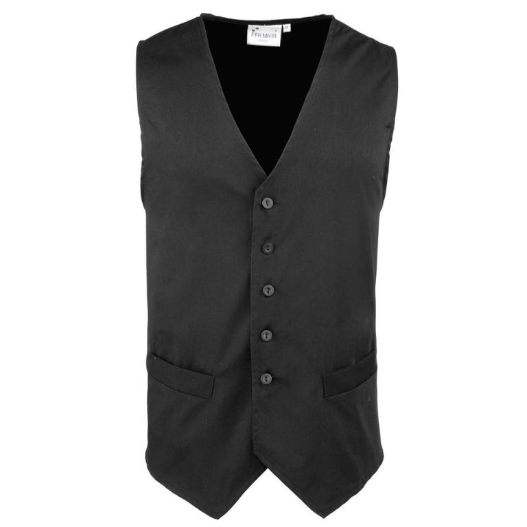 Hospitality waistcoat Black